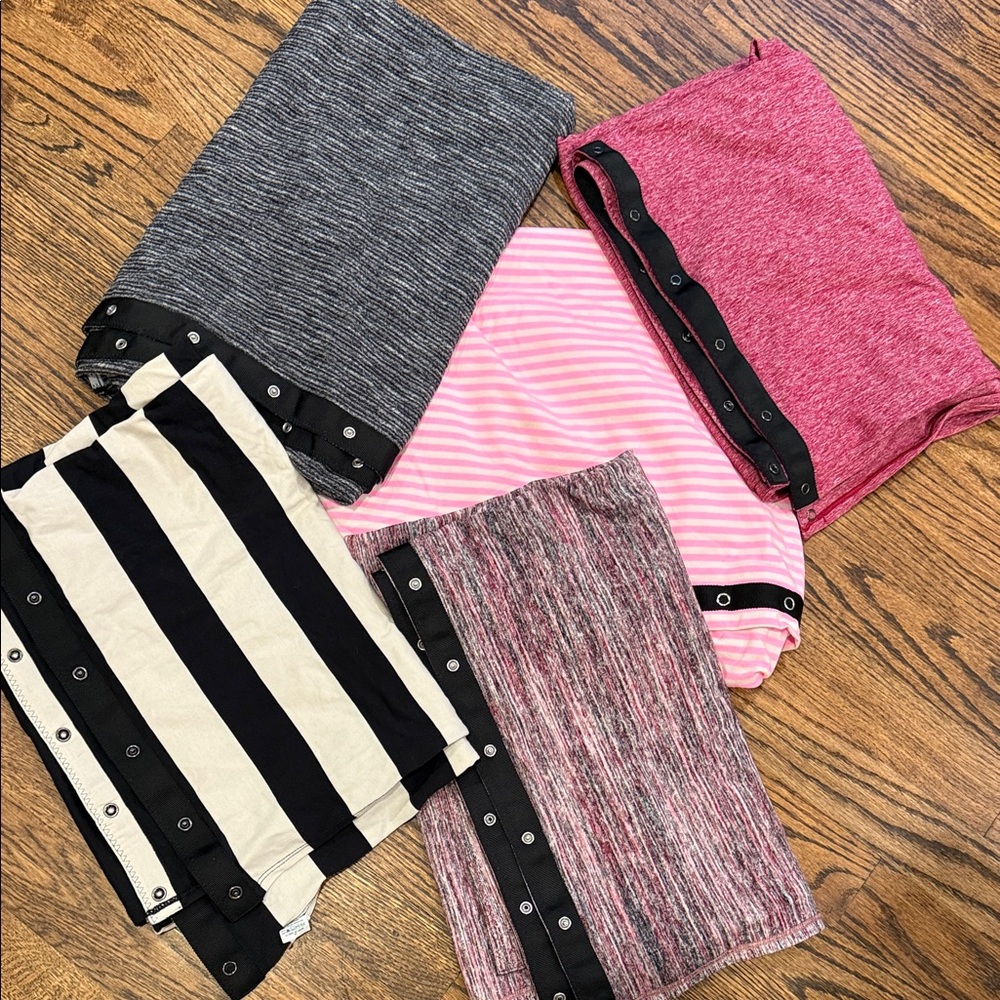 lululemon athletica Scarves in Gray, Pink, Black, and Cream
